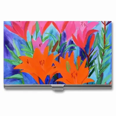 The Light Of My Lilies Business Card Case