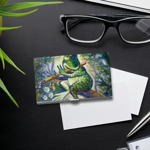 Frog Song Business Card Case