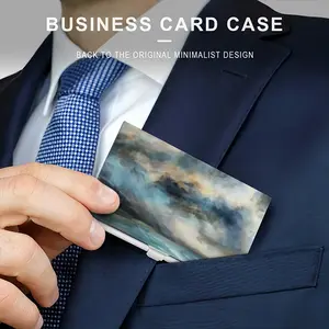 The Moment Between Business Card Case