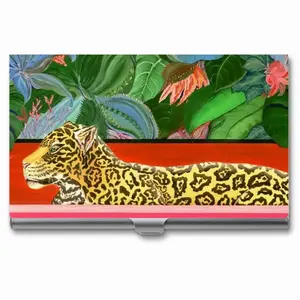 The King Of The Jungle Business Card Case