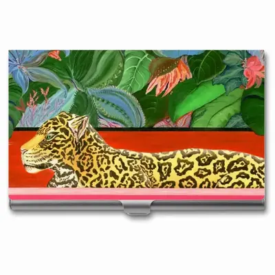 The King Of The Jungle Business Card Case