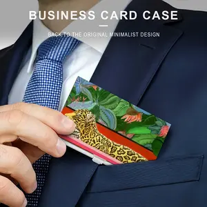 The King Of The Jungle Business Card Case