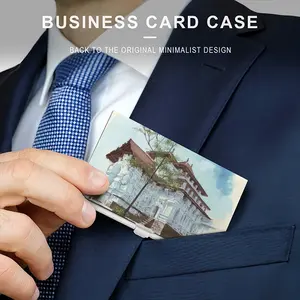 A Shrine To Worship Business Card Case