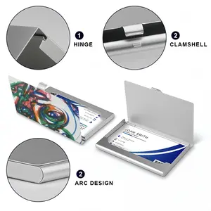 Closed Circle Business Card Case