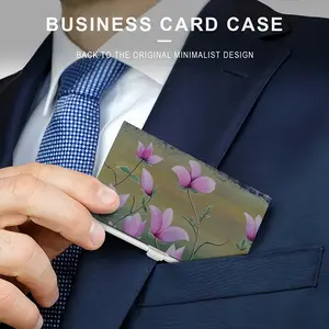 Flourishing Magnolia Business Card Case