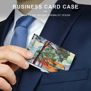 Deep Breath Business Card Case