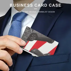 Accident Collage Business Card Case