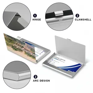 Bridge Over Canal Business Card Case