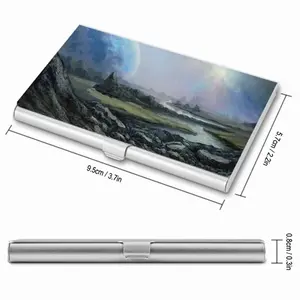 Outer Space Landscape Business Card Case