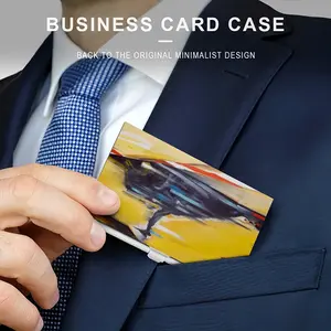 Lamborghini Crash Business Card Case