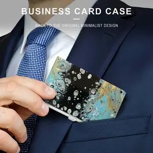 Singing In The Rain Business Card Case