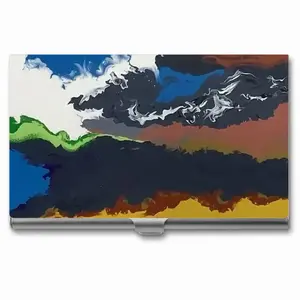 California Burning Business Card Case