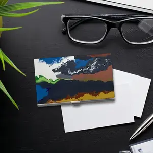 California Burning Business Card Case