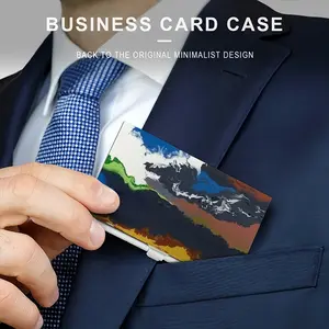 California Burning Business Card Case