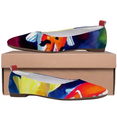 Men Koi Fish In The Pond Single Shoes