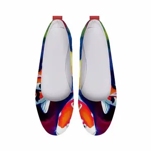 Men Koi Fish In The Pond Single Shoes