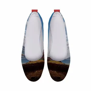 Men Snowy Mountains Of Tongue Single Shoes