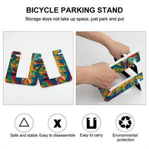 Burning Flame Balance Bike Parking Stand