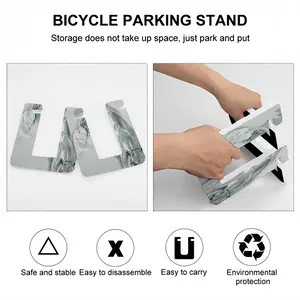 Grey Horse Balance Bike Parking Stand