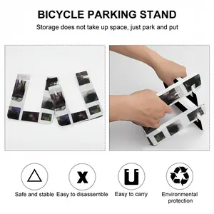 Printed Press Balance Bike Parking Stand