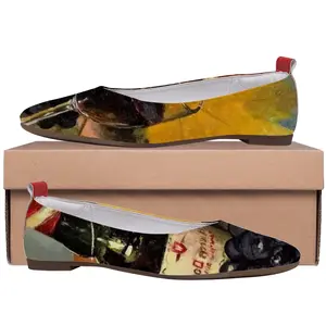 Men Bright Still Life With Wine Single Shoes