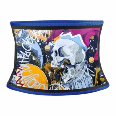 Joker Skull Calligraphy Jester Waistband