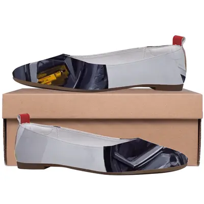 Men Lamborghini And Ribbons Single Shoes