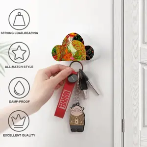 Minute Hand Magnetic Key Hanger