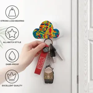 Burning Flame Magnetic Key Hanger