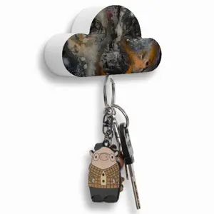 Stomach Ache Magnetic Key Hanger