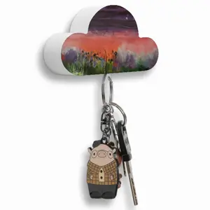 Summer At Hatley Park Magnetic Key Hanger