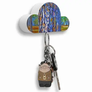 Portrait Of A Pine Tree Magnetic Key Hanger