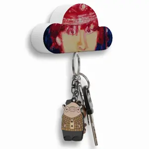 Portrait Of Chris Magnetic Key Hanger