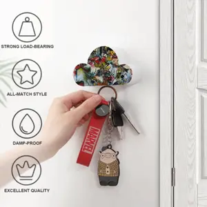 Postcard Magnetic Key Hanger