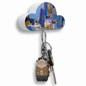 Lost In The City Magnetic Key Hanger