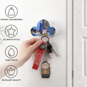 Lost In The City Magnetic Key Hanger