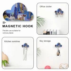 Lost In The City Magnetic Key Hanger