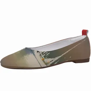 Men Sailboats Anchored At Sunset Single Shoes