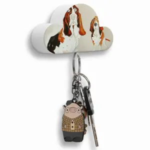 Basset Magnetic Key Hanger