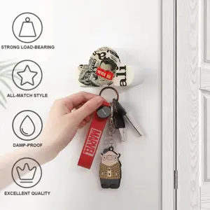 Be A New Man Magnetic Key Hanger