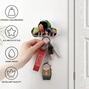 Does Not Play Well With Others Magnetic Key Hanger