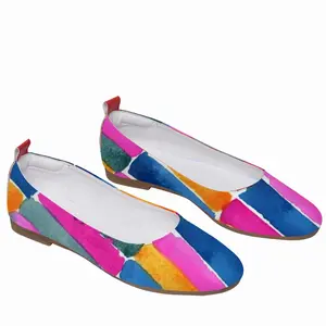 Men Watercolor Pink Blue Extra Large Single Shoes