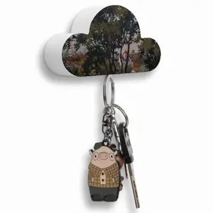 Autumn In Vilnius Magnetic Key Hanger