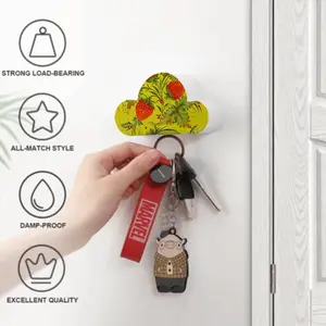 Raspberry Magnetic Key Hanger