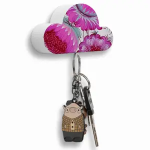 Peony Blossom Magnetic Key Hanger