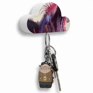 Purple Horse Magnetic Key Hanger