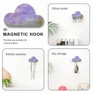 Psychedelic Landscape Magnetic Key Hanger