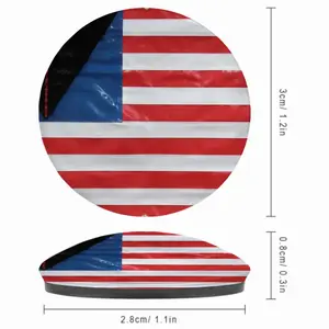 Pubic Flag United States Fridge Magnet