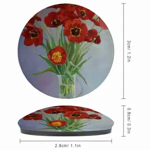 Tulips Fridge Magnet