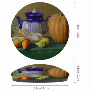 Still Life With Pumpkin Fridge Magnet